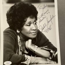 Isabel Sanford autographed 8x10 BxW photo personalized JSA certified