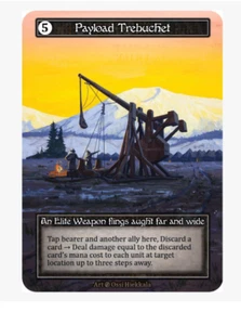 Payload Trebuchet (FOIL) Elite Beta Sorcery - Bild 1 von 1