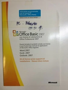 Microsoft Office Basic 2007 MLK x86 - Bild 1 von 3