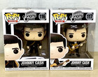 Funko pop Rocks Johnny Cash Folsom Prision 117 Man In Black 116 Vaulted