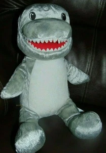 Marioneta de peluche Build A Bear Shark Toothy 16"  - Imagen 1 de 3