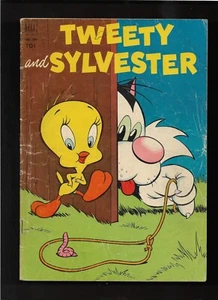 1952 1st ISSUE " TWEETY & SYLVESTER " DELL TV CARTOON COMIC BOOK ORIGINAL & COMP - Picture 1 of 14