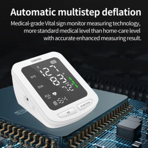 CONTEC08E NEU LED Automatische Arm Blutdruckmessgerät Digital Sphygmomanometer - Picture 1 of 9