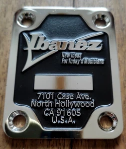 neck plate IBANEZ / Plaque de fixation manche IBANEZ - Picture 1 of 3