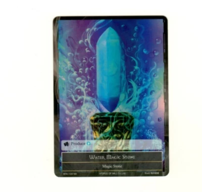 Force of Will Water Magic Stone Foil BFA-104 Trading Card - Image 1 of 4