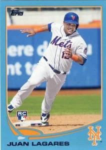 2013 Topps Update JUAN LAGARES Walmart Blue Rookie Mets #US199 QTY Avail - Picture 1 of 1