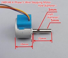 24BYJ48 Gear Stepper Motor 4-Phase 5-Wire  DC 5V Micro Reduction Stepping Motor