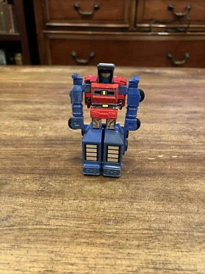 GoBots Road Ranger Complete MR-18 1983 Bandai Vintage Blue Red Transform Tonka - Image 1 of 4