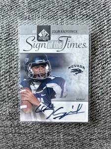 2011 SP Authentic Sign of the Times Colin Kaepernick 49ers RC Rookie Auto - Picture 1 of 2