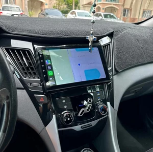 Android 15 Apple Carplay Car Stereo GPS Navi Radio For HYUNDAI SONATA 2011-2014 - Foto 1 di 16