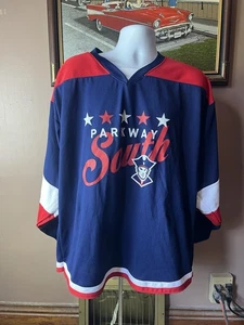 Camiseta deportiva de hockey de manga larga Parkway South Patriots High School #37 ~ talla grande - Imagen 1 de 6