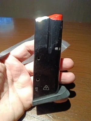  REVISTA TANFOGLIO TESTIGO EAA 8 RD 45ACP. OEM ACERO CON SEGUIDOR ROJO. Foto 1 de 4