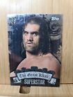 THE GREAT KHALI🏆Play Face Off 2007 Topps #S20 WWE  SUPERSTAR FOIL Card🏆