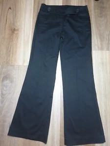 Naf Naf Womens Pants Size 38 (10) Flared Leg Button Front Ex Con - Picture 1 of 10