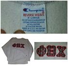 Pi Beta Phi Sigma Chi Vintage Champion sweatshirt reverse weave - Size XL