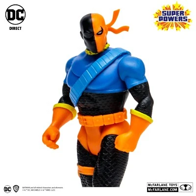 McFarlane DC Direct Wv7 SUPER POTENCIAS * 4,5" DEATHSTROKE (CONTRATO JUDAS). MIP Foto 1 de 4