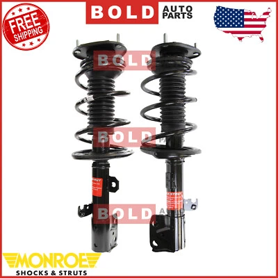 Juego de pares de puntales delanteros y muelles helicoidales para Toyota Corolla 09-13 Japón Foto 1 de 3