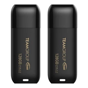 TEAMGROUP C175 128GB 2 Pack USB 3.2 Gen 1 (USB 3.1/3.0) Leer 100MB/s Flash Th... - Imagen 1 de 9