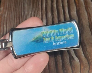 Wildlife World Zoo & Aquarium Arizon Keychain Perspnalized Natalie Beach - Picture 1 of 4