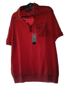 Camiseta polo solo para miembros con parte inferior reunida, talla XL, algodón - Imagen 1 de 4