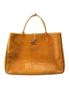 LONGCHAMP Roso/Handbag/Leather/Corner thread - Picture 1 of 9