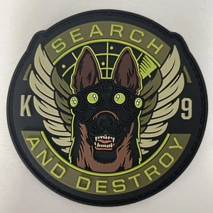 *NEU* 5.11 K9 SEARCH AND DESTROY PATCH "K9 SEARCH AND DESTROY" HOOK BACKING - Bild 1 von 5