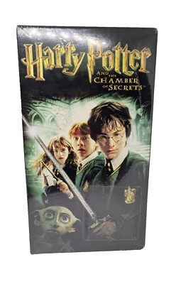 Harry Potter & The Chamber Of Secrets Factory Sealed Warner Brothers 2003 VHS - Image 1 of 2