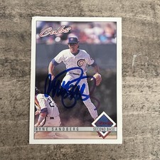 1993 O-Pee-Chee RYNE SANDBERG Signed Autographed Baseball Card  #274