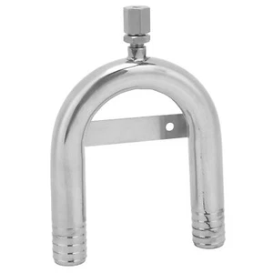 New 25mm Anti Siphon Vented Loop 316 Stainless Steel Vent Loop Valve For Marine - Foto 1 di 12