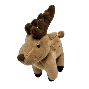 Baby Gap Plüsch braun Weihnachten Rentier Baby Rassel Stofftier Lovey 7 Zoll - Bild 1 von 6