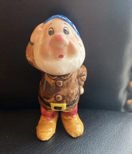 Antique Walt Disney Japan Snow White and the Seven Dwarfs Porcelain Figurine 4” - Picture 1 of 6