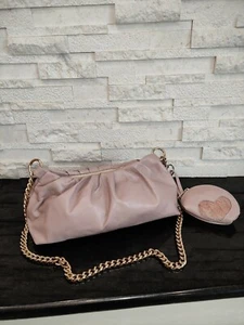 BORSA DA DONNA IN VERA PELLE ROSA ANTICO MOD: SIRENA - Picture 1 of 7
