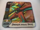 (Eef) Large Pokmon Staks Magnet #038 Deoxys Lightly Played / Used
