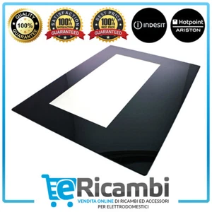 Gehärtetes Innenglas mit Vierkant für Original Ariston Backofen C00142660 - Bild 1 von 3