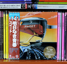 Sweet - Off The Record +1 Bonus Track / Ltd Japan Mini LP SHM CD / Out of print!