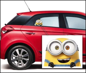 Despicable Minion Colour Home Vinyl Decal Window Sticker Car Laptop Wall B 187 - Picture 1 of 1
