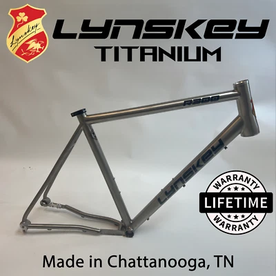 LYNSKEY PERFORMANCE Road Bicycle Titanium- Lynskey 2024 R300 Road Frame - Size - Extra Large XL