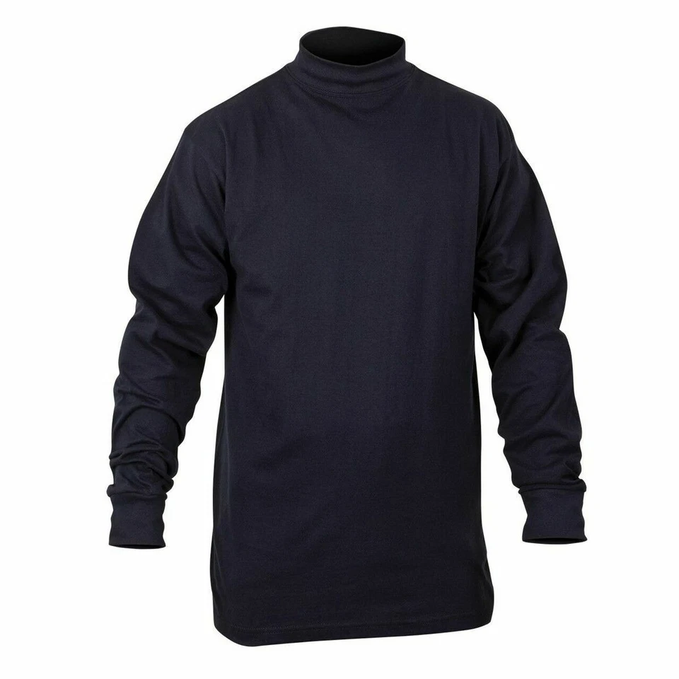 ELBECO MENS K8004 FLEXTECH BASE LAYER  MOCK TURTLENECK MIDNIGHT NAVY MEDIUM - Image 1 of 1