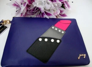 JUICY COUTURE PURSE HOLLWOOD HILLS LIPSTICK POUCH 100% AUTHENTIC - Picture 1 of 7