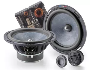 FOCAL PS 165SF SLATE FIBER TOP QUALITY MADE IN FRANCE 2-WAY 6.5" COMPONENT KIT - Picture 1 of 5