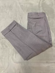 Zanella 100% Wolle Hose Plissee Größe 36 tailliert - Bild 1 von 5