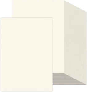 200 Sheets Ivory Printer Paper 32 lb/120 gsm Stationery 8.27"x11.69", - Picture 1 of 7