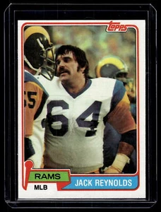 1981 Topps Jack Reynolds #369 Los Angeles Rams - Picture 1 of 4
