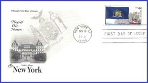 USA4 #4310 U/A ARTCRAFT FDC   New York flag - Picture 1 of 1