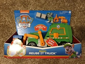 New PAW Patrol Rocky's Reuse It Truck with Figure and 3 Tools - Picture 1 of 2