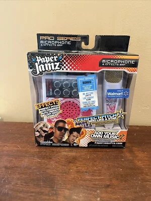 Paper Jamz Microphone and Effects Amp Pink and White Series NEW and Sealed - Image 1 of 4