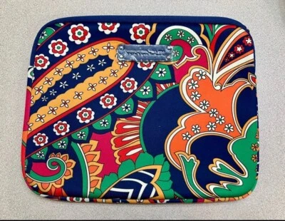 Vera Bradley Large Neoprene Tablet Sleeve in Venetian Paisley iPad Cover NWOT - Image 1 of 4