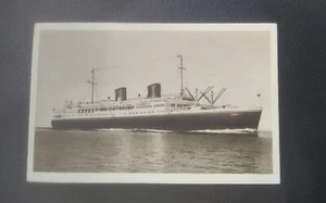LLOYD TRIESTINO Motorschiff "VICTORIA" ALTE AK  - Bild 1 von 2