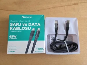 USB-C na USB C Kabel Power Delivery 65W Kabel ładujący MacBook M4 iPad IPHONE Pixel - Zdjęcie 1 z 3