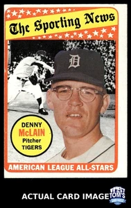 1969 Topps #433 DENNY MCLAIN Detroit Tigers EX-NM - Bild 1 von 4